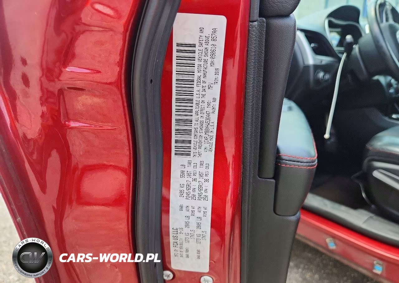 2017 Jeep Cherokee Trailhawk VIN:1C4PJMBBXHW536447 - 13