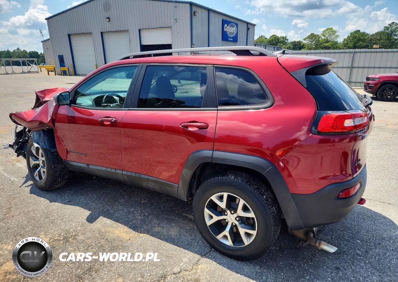 2017 Jeep Cherokee Trailhawk VIN:1C4PJMBBXHW536447 - 2