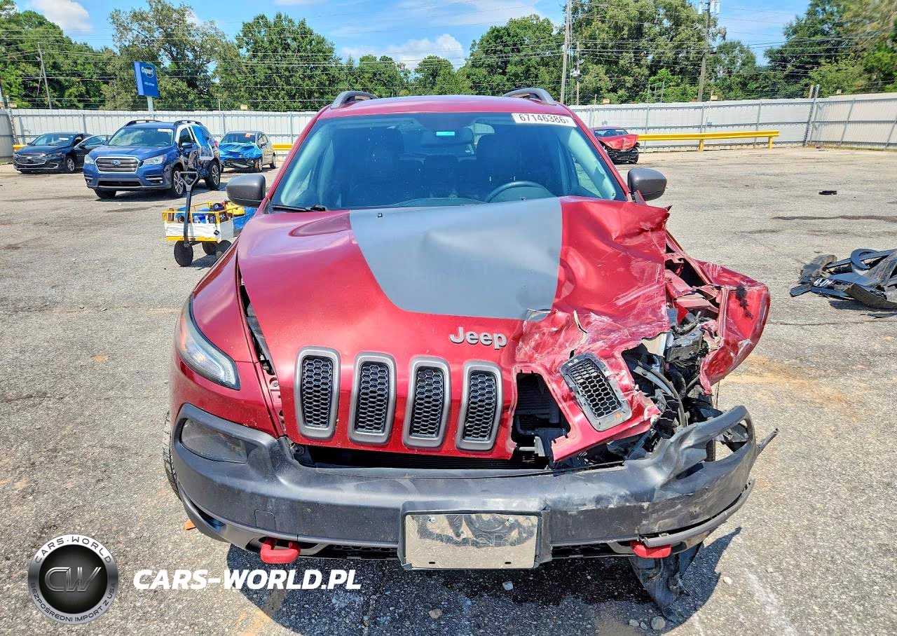 2017 Jeep Cherokee Trailhawk VIN:1C4PJMBBXHW536447 - 5