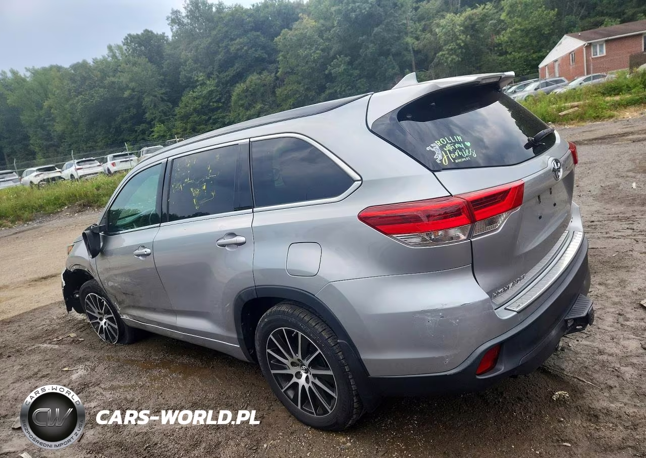 2017 Toyota Highlander Se VIN:5TDJZRFH7HS383388 - 2