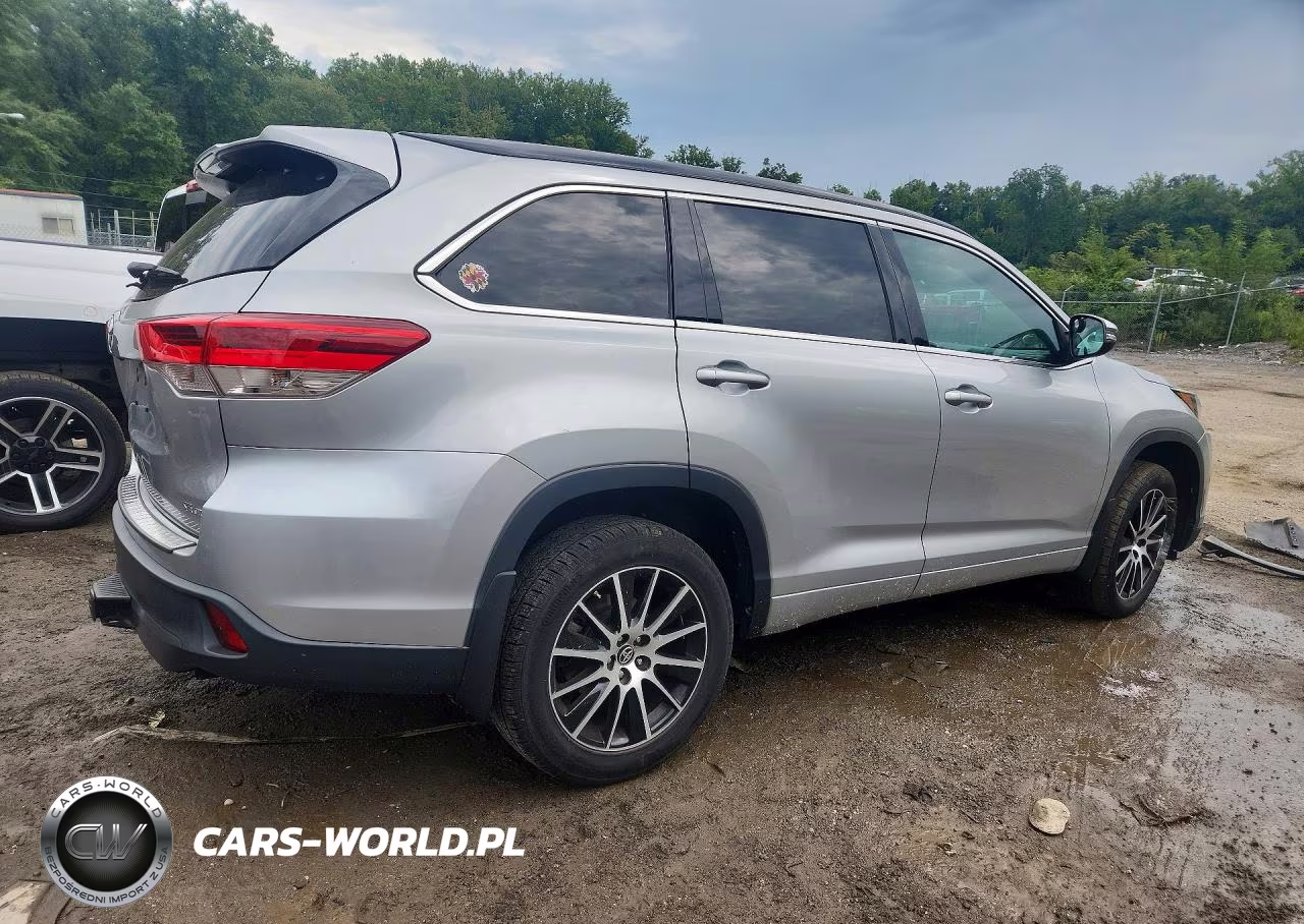 2017 Toyota Highlander Se VIN:5TDJZRFH7HS383388 - 3