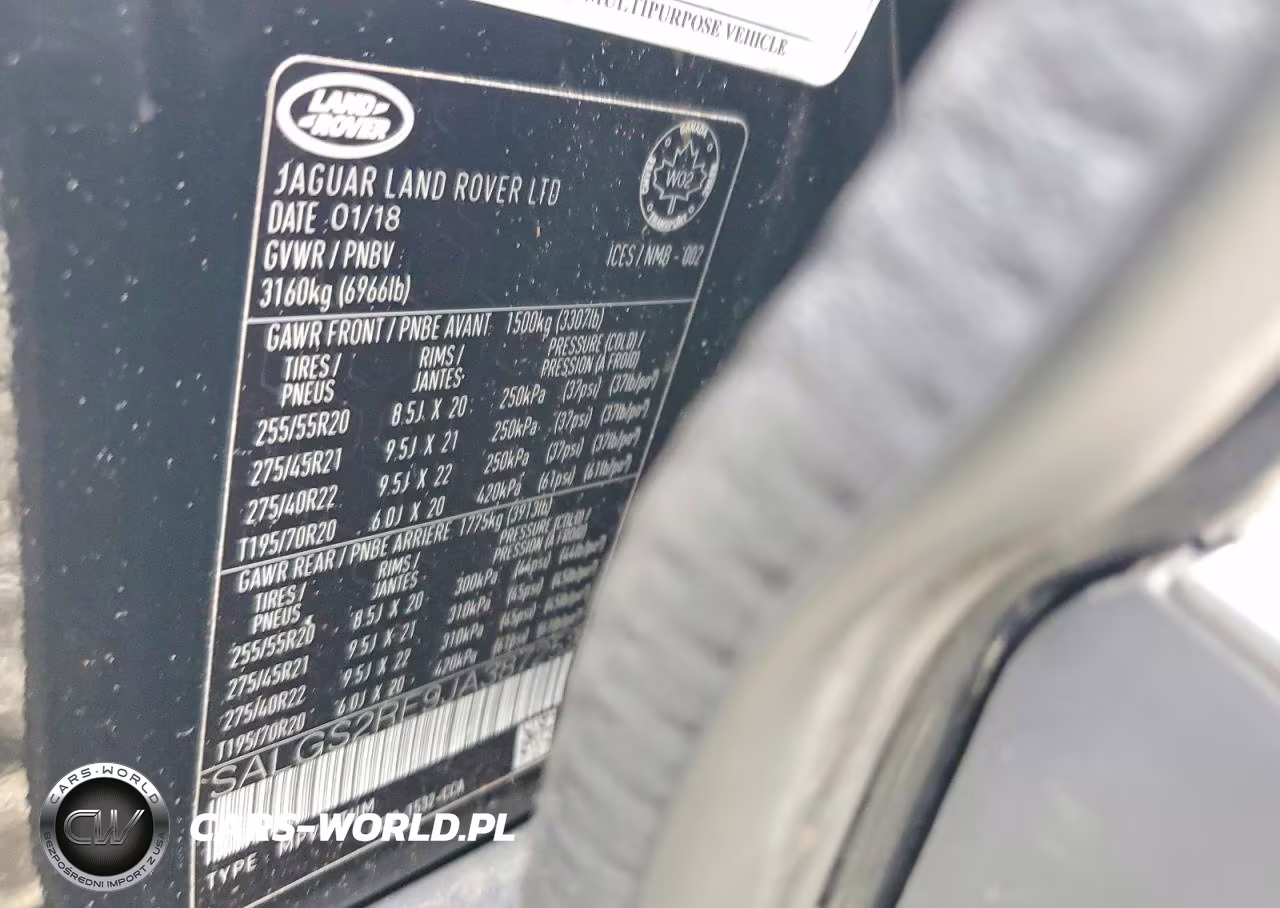 2018 Land Rover Range Rover Supercharged VIN:SALGS2RE9JA387252 - 13