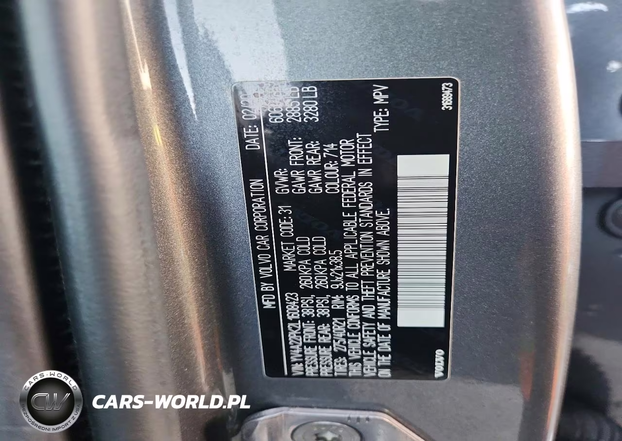 2020 Volvo Xc90 T6 Momentum VIN:YV4A22PK2L1608423 - 12