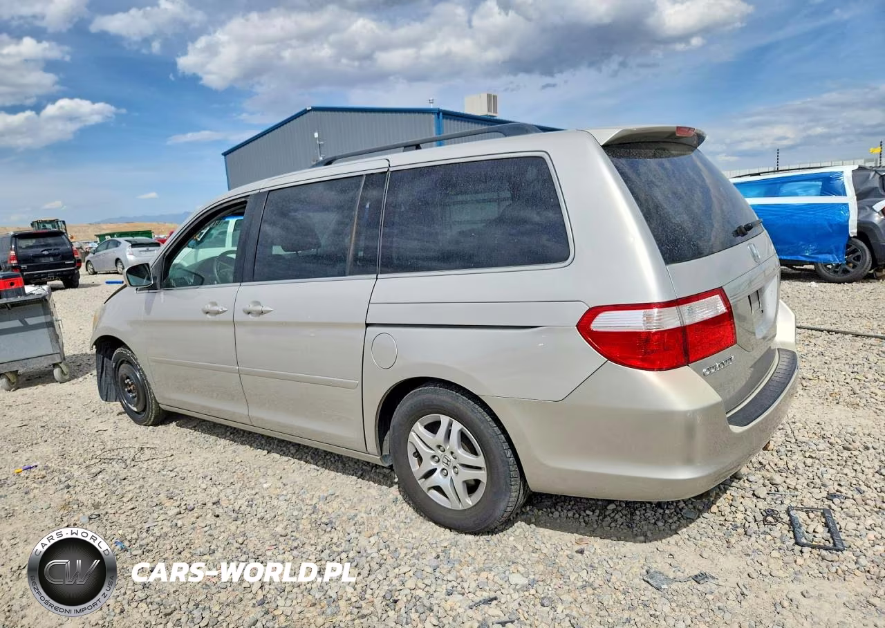 2007 Honda Odyssey Exl VIN:5FNRL38637B436989 - 2
