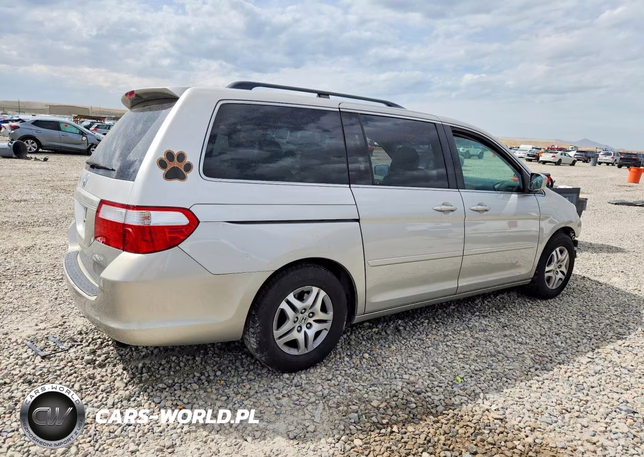 2007 Honda Odyssey Exl VIN:5FNRL38637B436989 - 3
