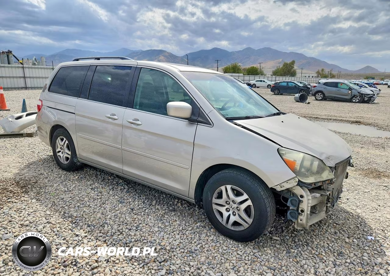 2007 Honda Odyssey Exl VIN:5FNRL38637B436989 - 4