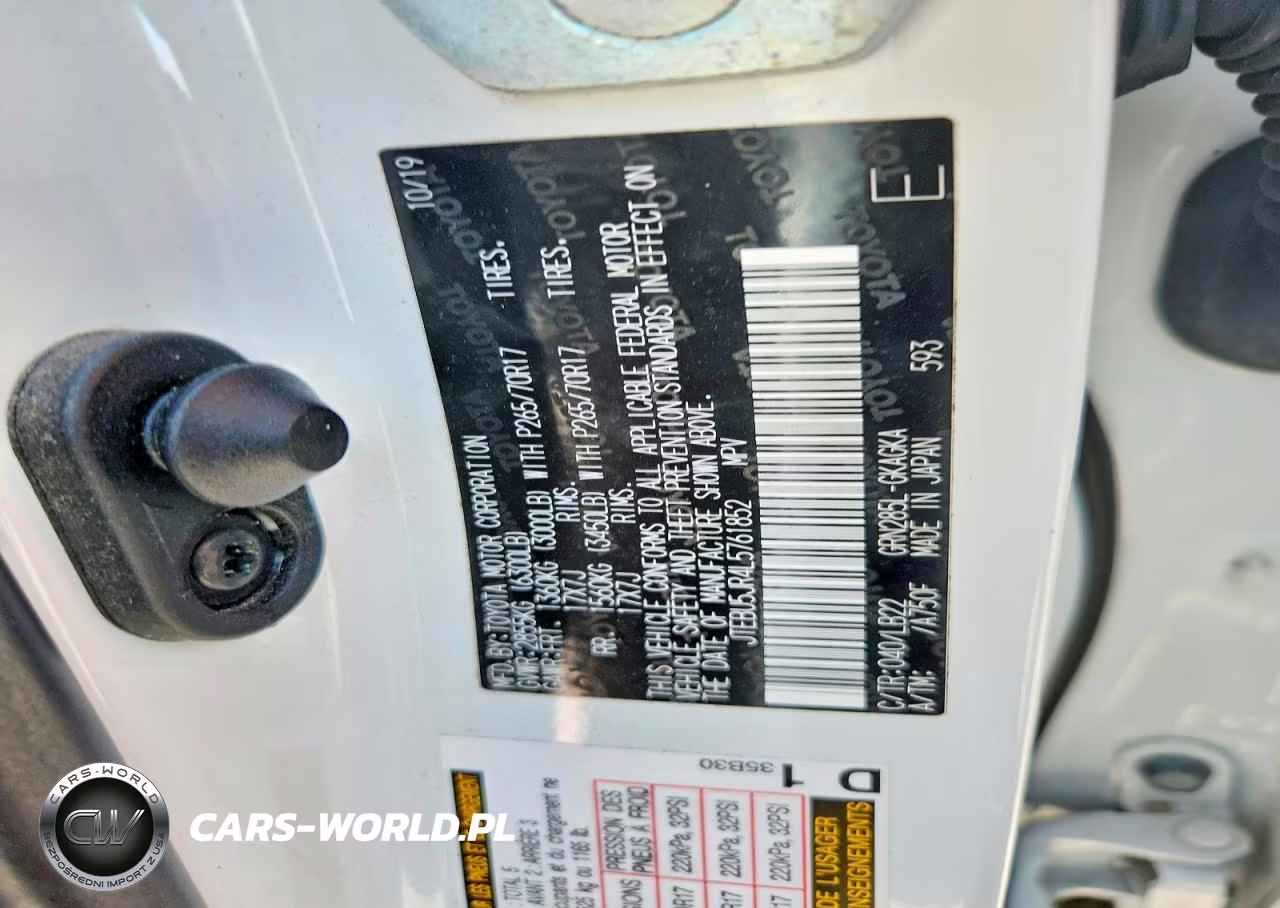 2020 Toyota 4Runner Sr5 VIN:JTEBU5JR4L5761852 - 12
