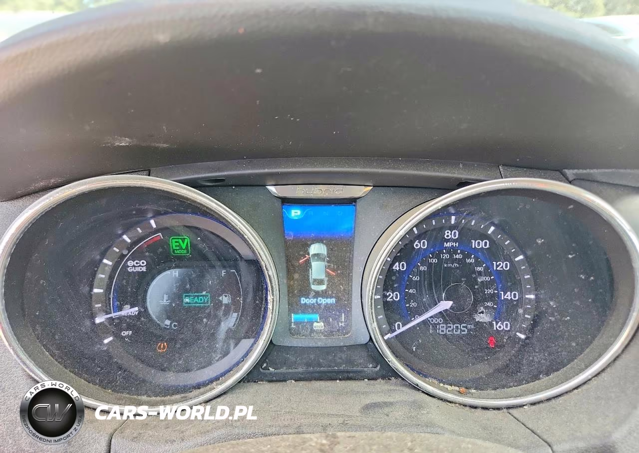 2013 Hyundai Sonata Hybrid VIN:KMHEC4A48DA092086 - 9