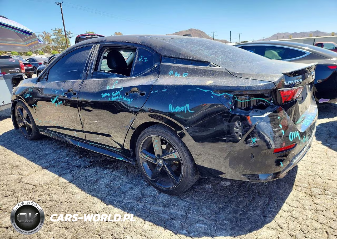 2021 Nissan Sentra Sr VIN:3N1AB8DV1MY221107 - 2