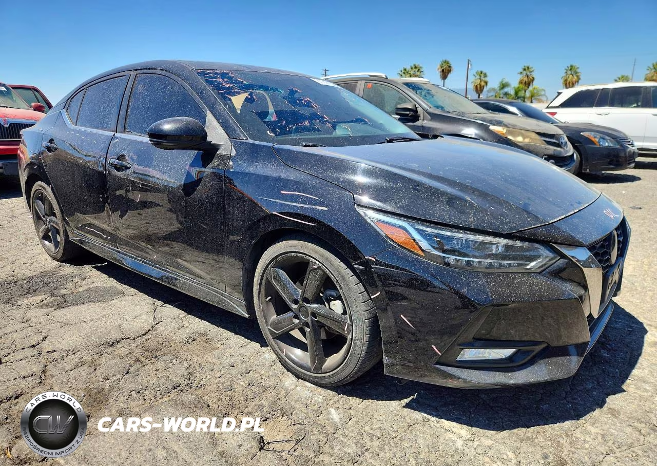 2021 Nissan Sentra Sr VIN:3N1AB8DV1MY221107 - 4