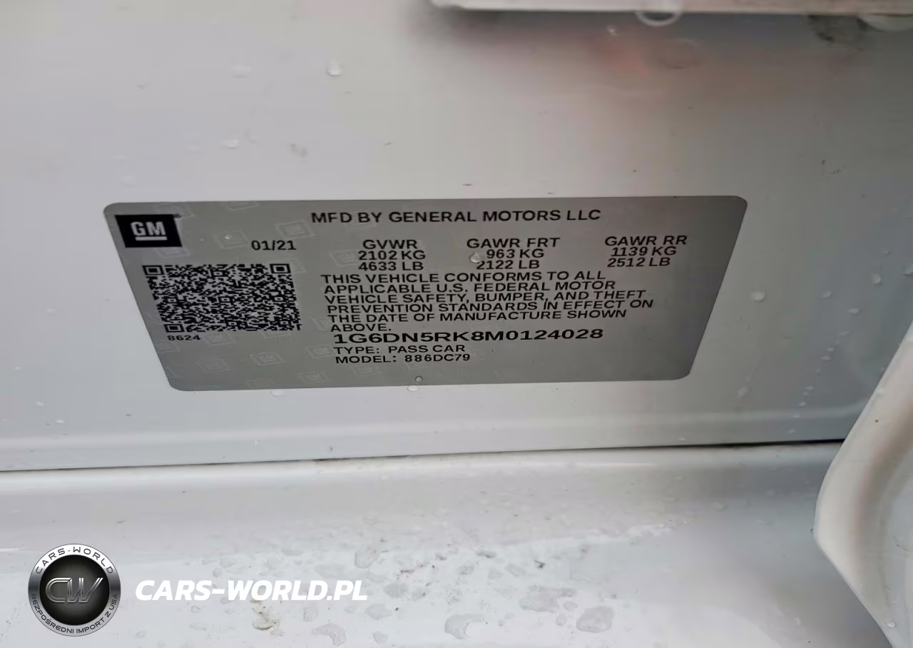 2021 Cadillac Ct5 Premium Luxury VIN:1G6DN5RK8M0124028 - 12