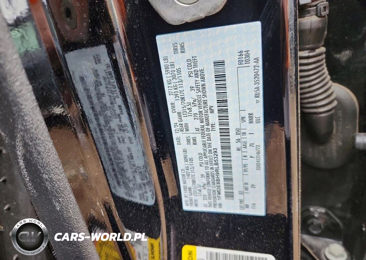 2024 Ford Bronco Outer Banks VIN:1FMDE8BH9RLB53293 - 12