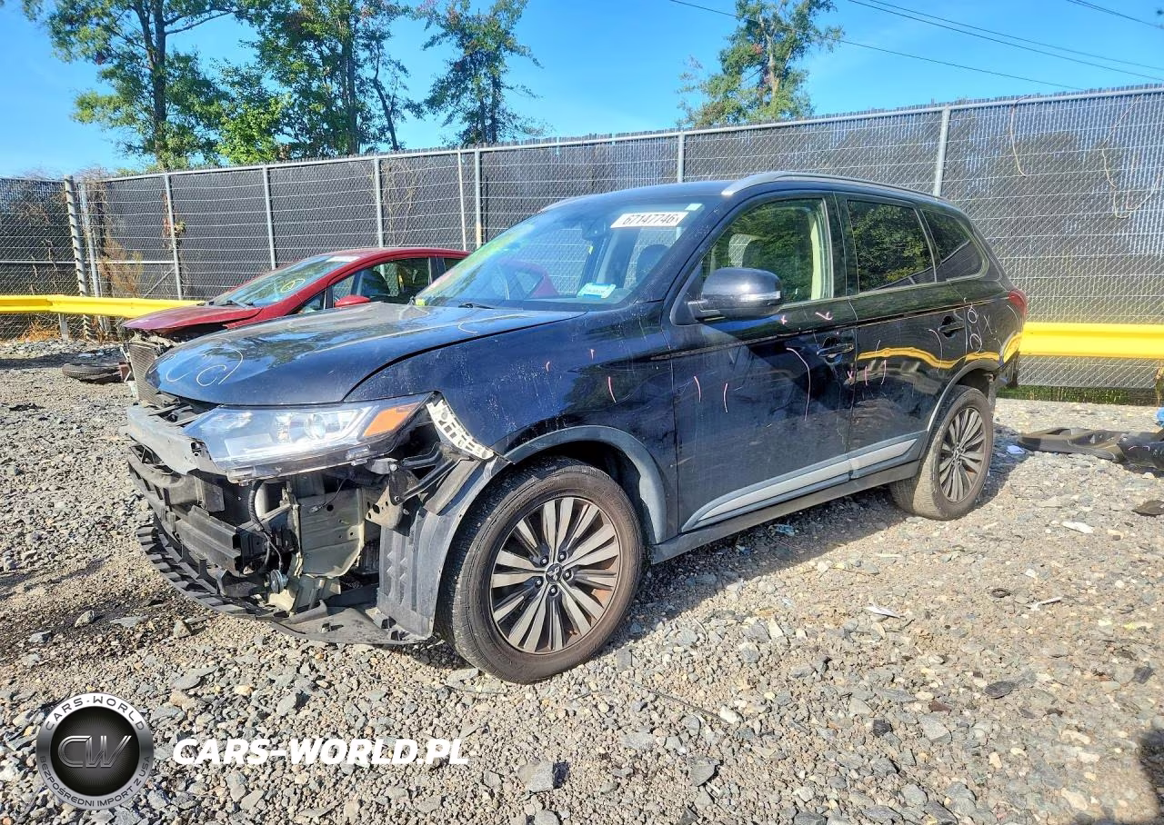 2019 Mitsubishi Outlander Se VIN:JA4AZ3A36KZ042105 - 1