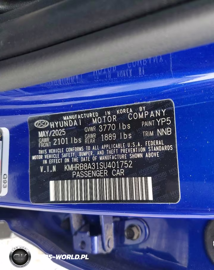 2025 Hyundai Venue Se VIN:KMHRB8A31SU401752 - 13