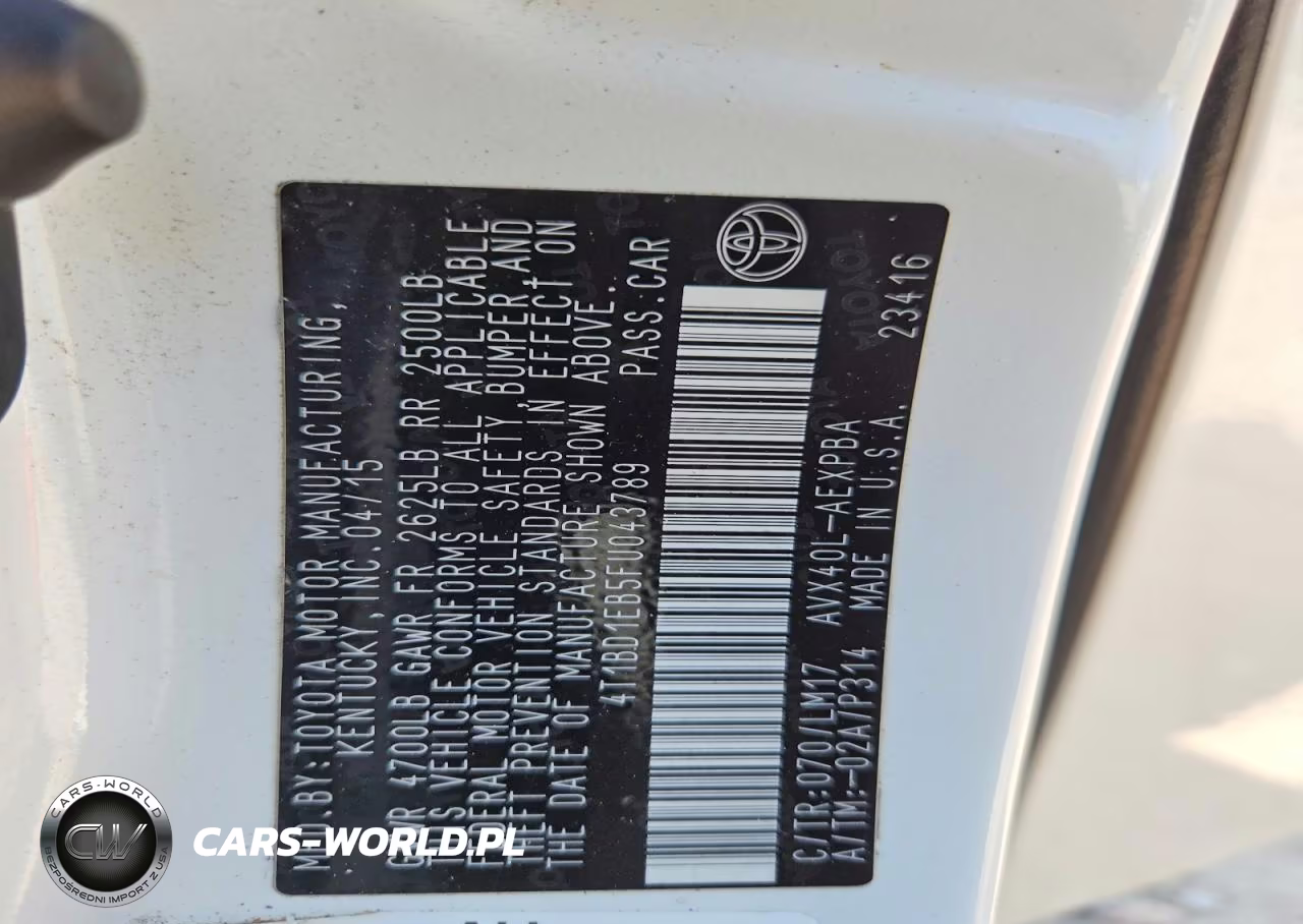 2015 Toyota Avalon Hybrid Limited VIN:4T1BD1EB5FU043789 - 12