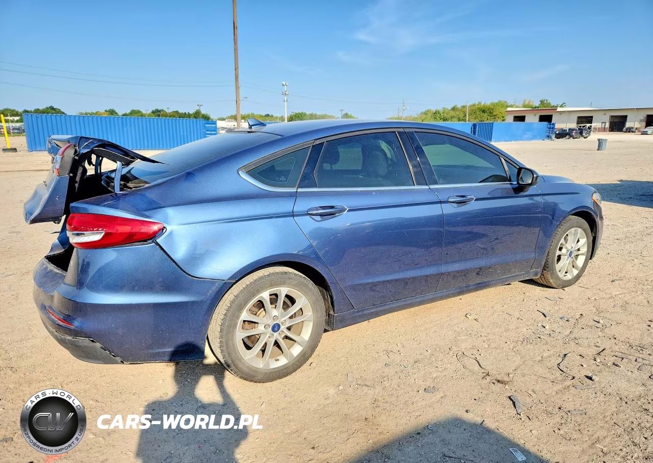 2019 Ford Fusion Se VIN:3FA6P0H76KR209825 - 3