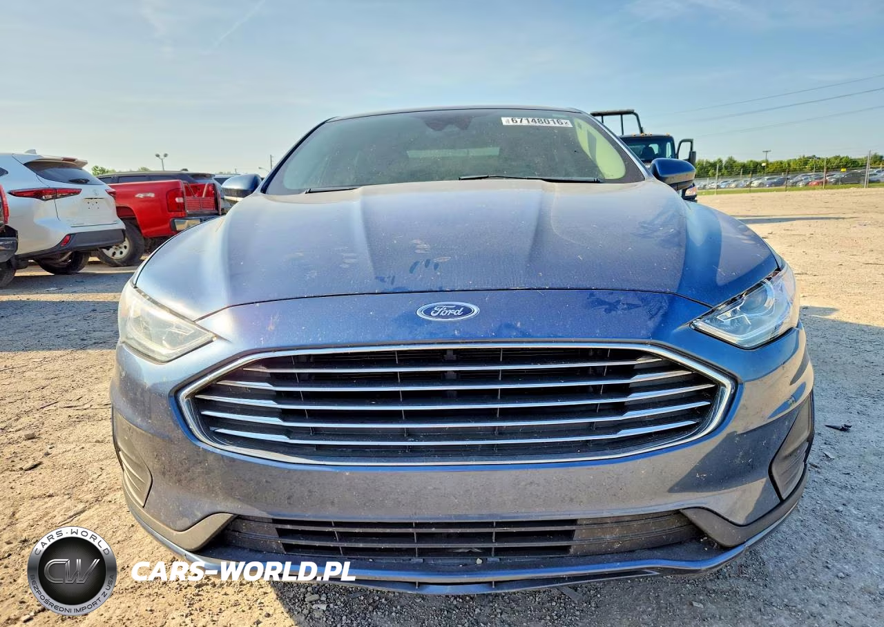 2019 Ford Fusion Se VIN:3FA6P0H76KR209825 - 5