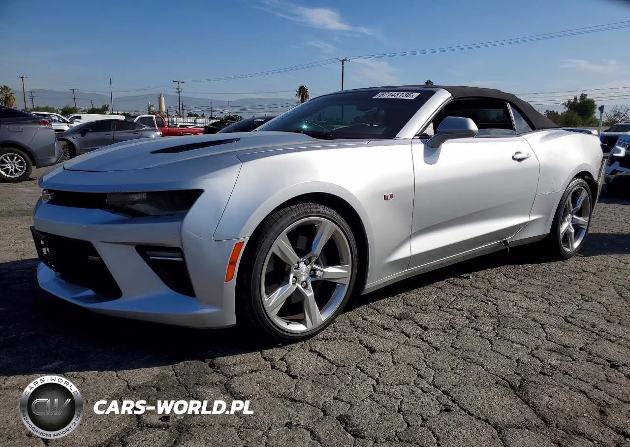 2018 Chevrolet Camaro Ss VIN:1G1FF3D73J0165763 - 1