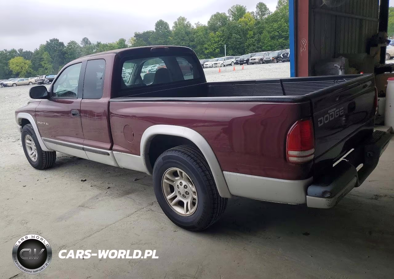 2002 Dodge Dakota Slt VIN:1B7GL42N42S587624 - 2