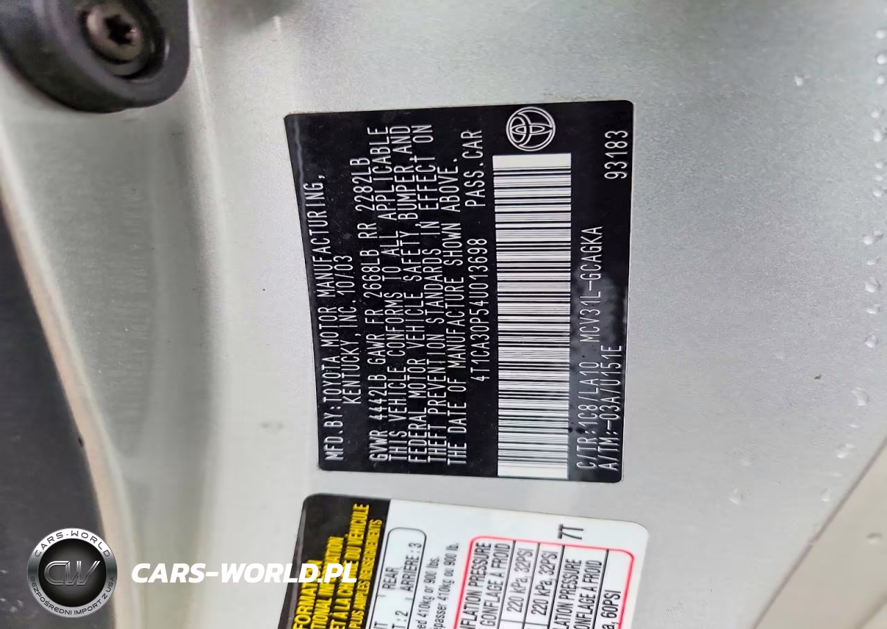 2004 Toyota Camry Solara Sle V6 VIN:4T1CA30P54U013698 - 12