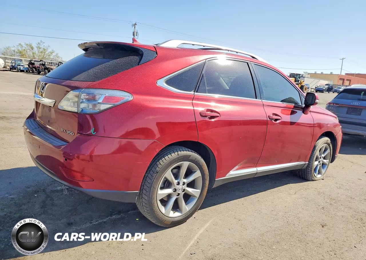 2012 Lexus Rx 350 VIN:2T2ZK1BA6CC073263 - 3