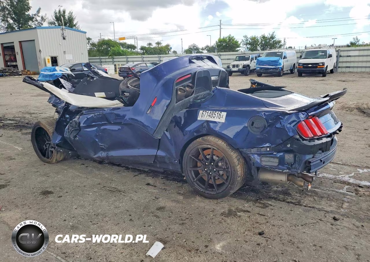 2019 Ford Mustang Shelby Gt350 VIN:1FA6P8JZ0K5550005 - 2