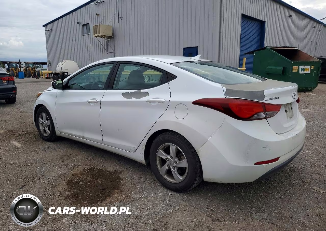 2015 Hyundai Elantra Se VIN:5NPDH4AEXFH563693 - 2