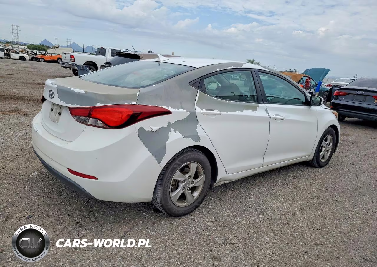 2015 Hyundai Elantra Se VIN:5NPDH4AEXFH563693 - 3