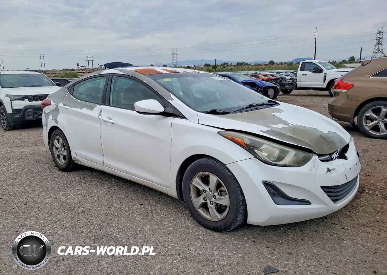 2015 Hyundai Elantra Se VIN:5NPDH4AEXFH563693 - 4