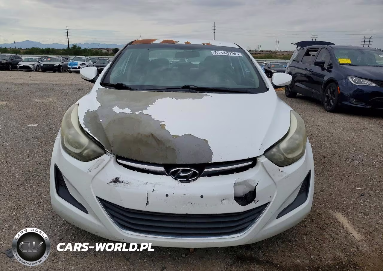 2015 Hyundai Elantra Se VIN:5NPDH4AEXFH563693 - 5