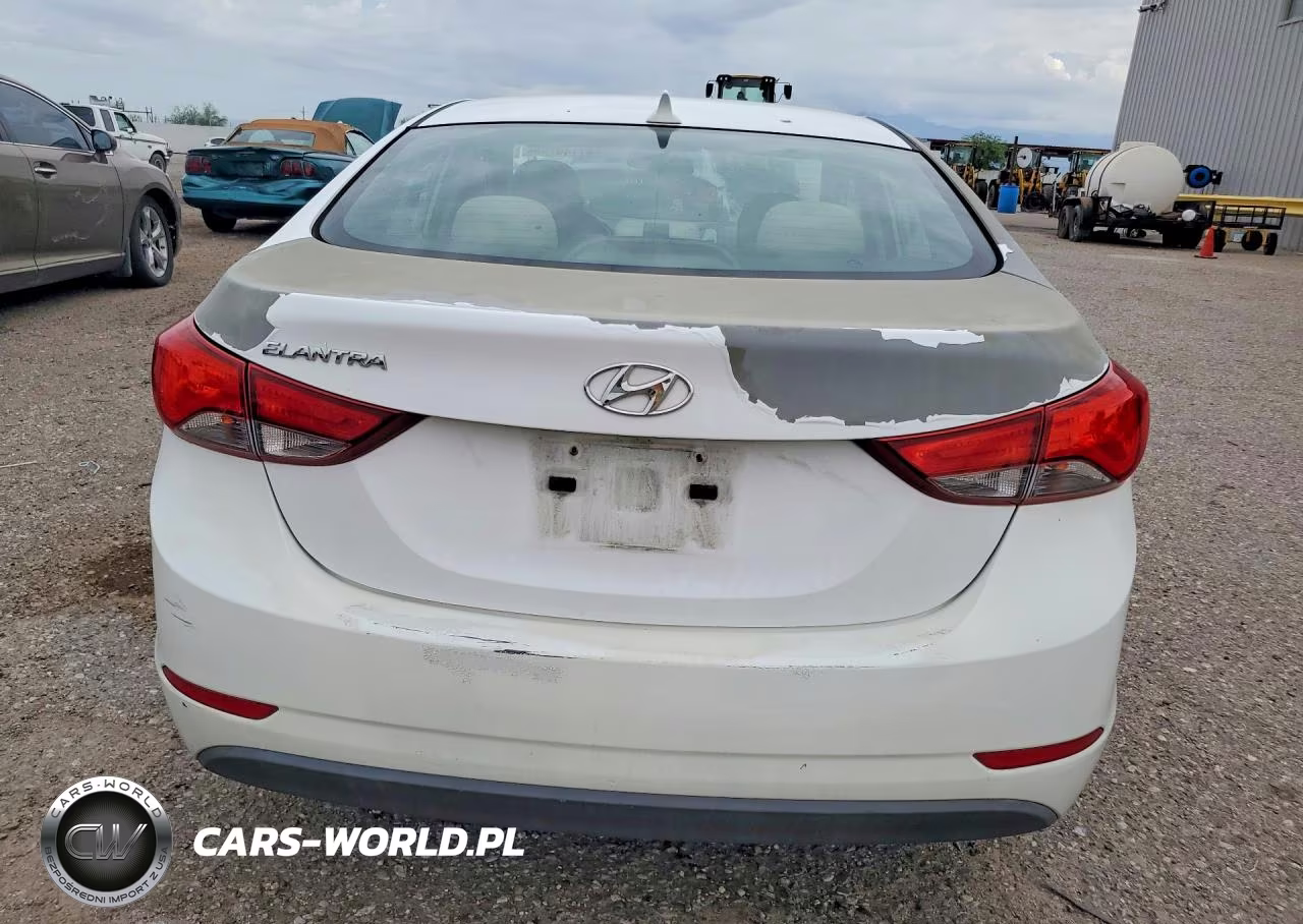 2015 Hyundai Elantra Se VIN:5NPDH4AEXFH563693 - 6