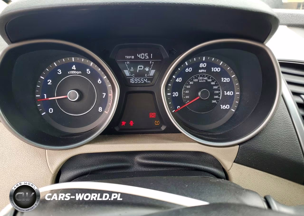 2015 Hyundai Elantra Se VIN:5NPDH4AEXFH563693 - 9