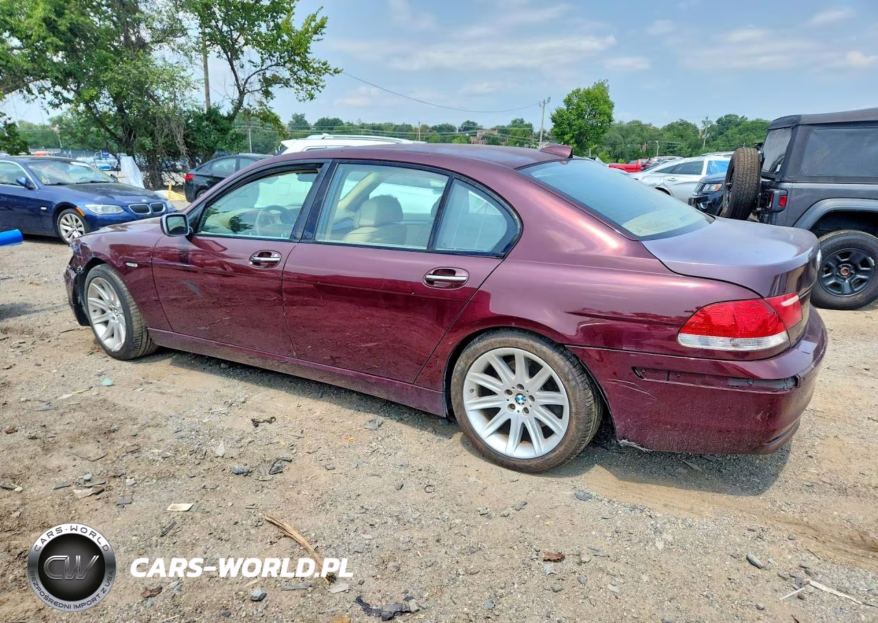 2006 BMW 750 Li VIN:WBAHN83516DT25961 - 2