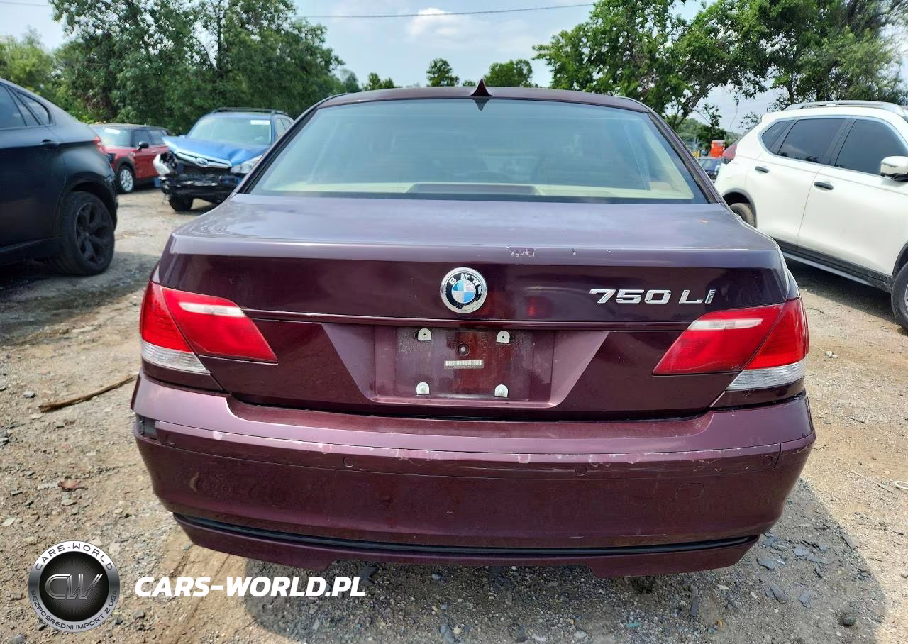 2006 BMW 750 Li VIN:WBAHN83516DT25961 - 6
