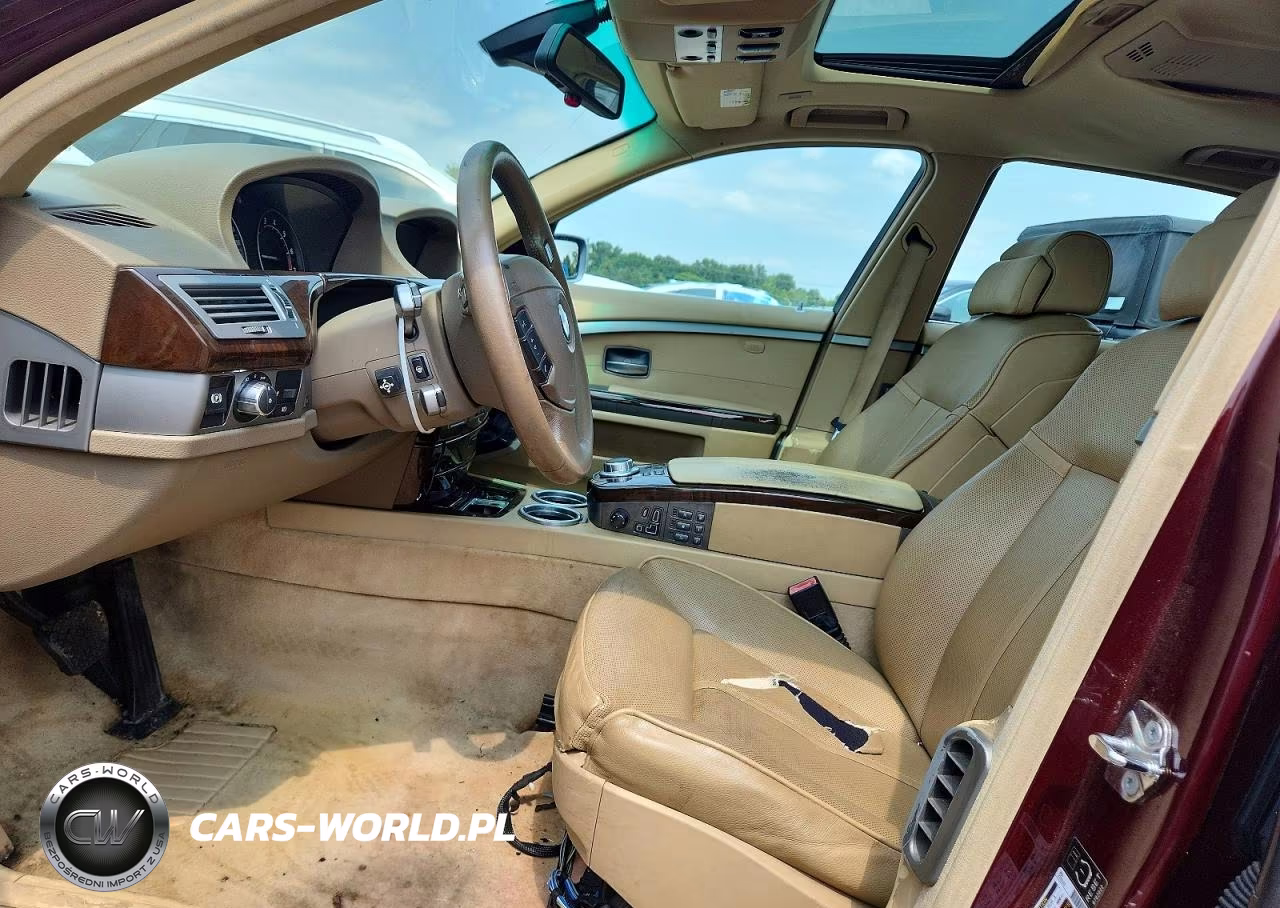 2006 BMW 750 Li VIN:WBAHN83516DT25961 - 7