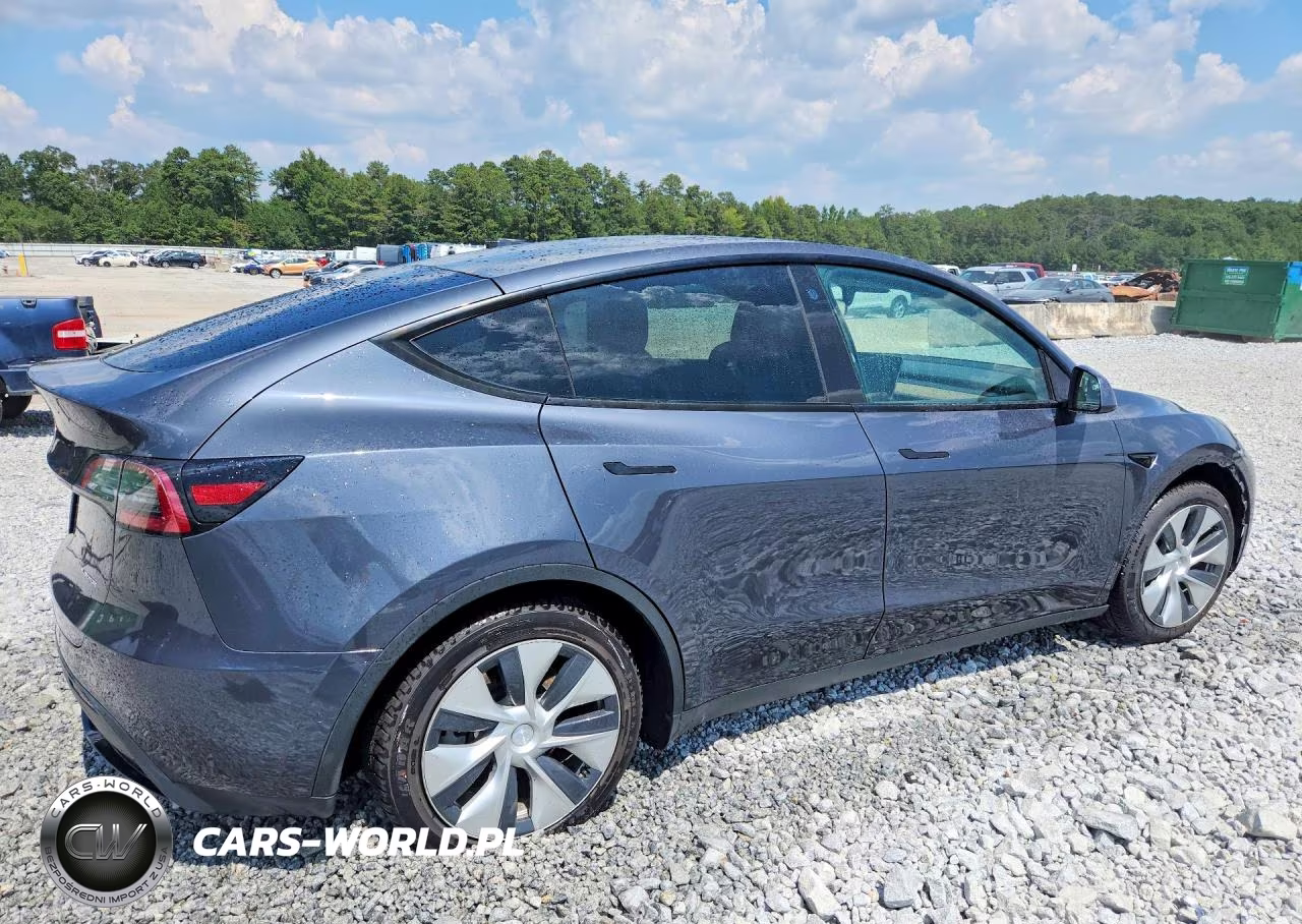 2021 Tesla Model Y VIN:5YJYGAEE1MF243204 - 3