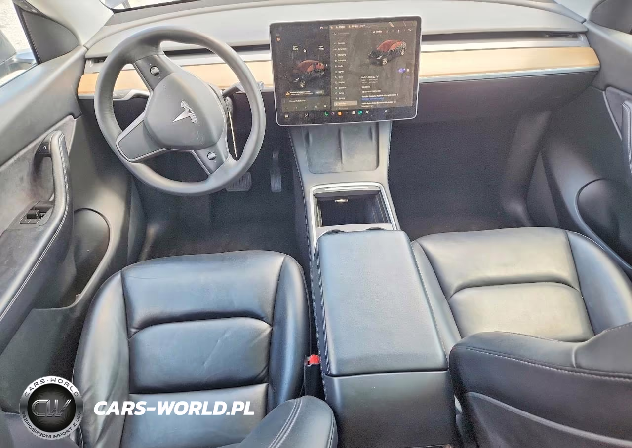 2021 Tesla Model Y VIN:5YJYGAEE1MF243204 - 8