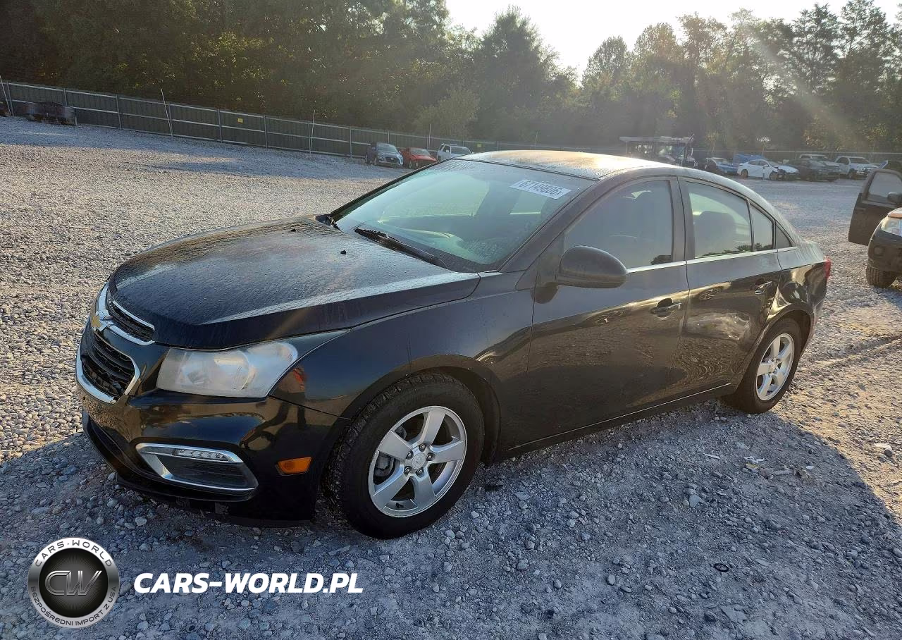 2015 Chevrolet Cruze Lt VIN:1G1PC5SB7F7218348 - 1