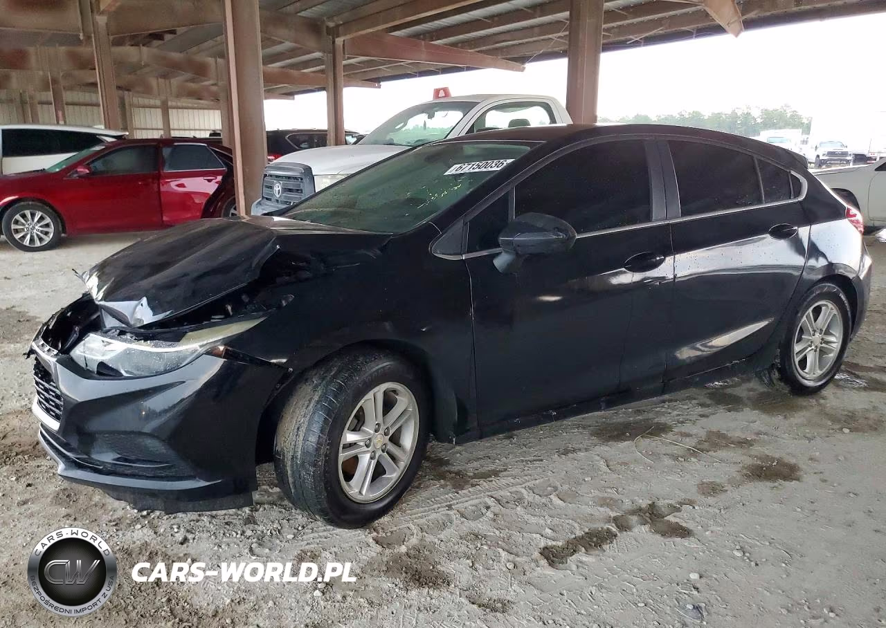 2017 Chevrolet Cruze Lt VIN:3G1BE6SM4HS576958 - 1