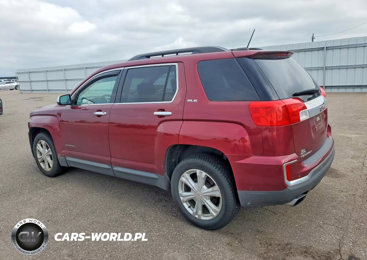 2016 GMC Terrain Sle VIN:2GKALNEK5G6350801 - 2