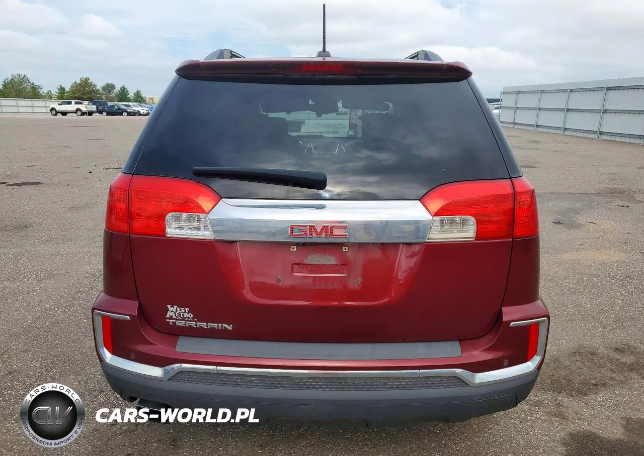2016 GMC Terrain Sle VIN:2GKALNEK5G6350801 - 6