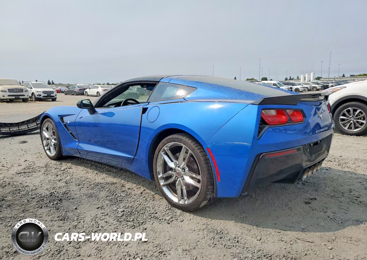 2015 Chevrolet Corvette Stingray Z51 2Lt VIN:1G1YK2D76F5118123 - 2