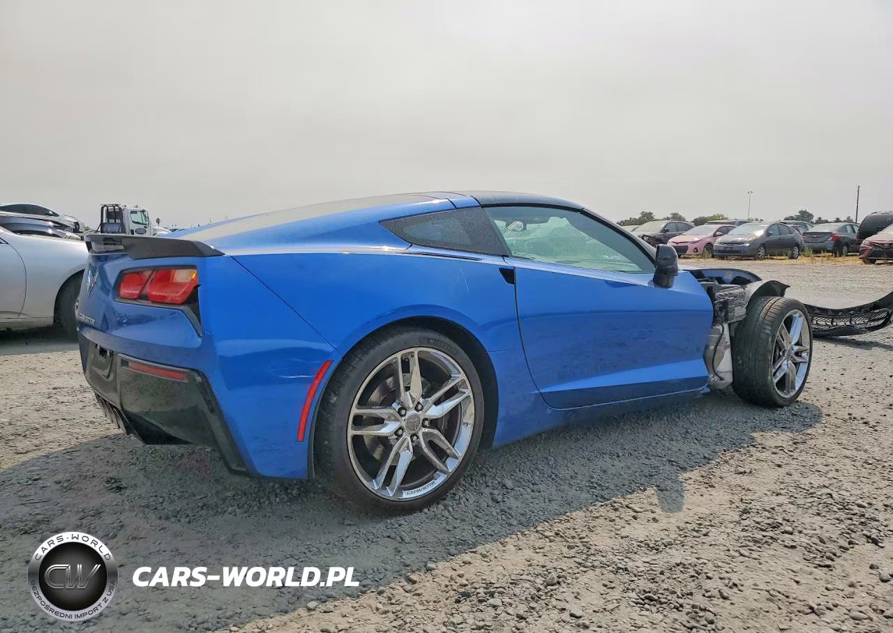 2015 Chevrolet Corvette Stingray Z51 2Lt VIN:1G1YK2D76F5118123 - 3
