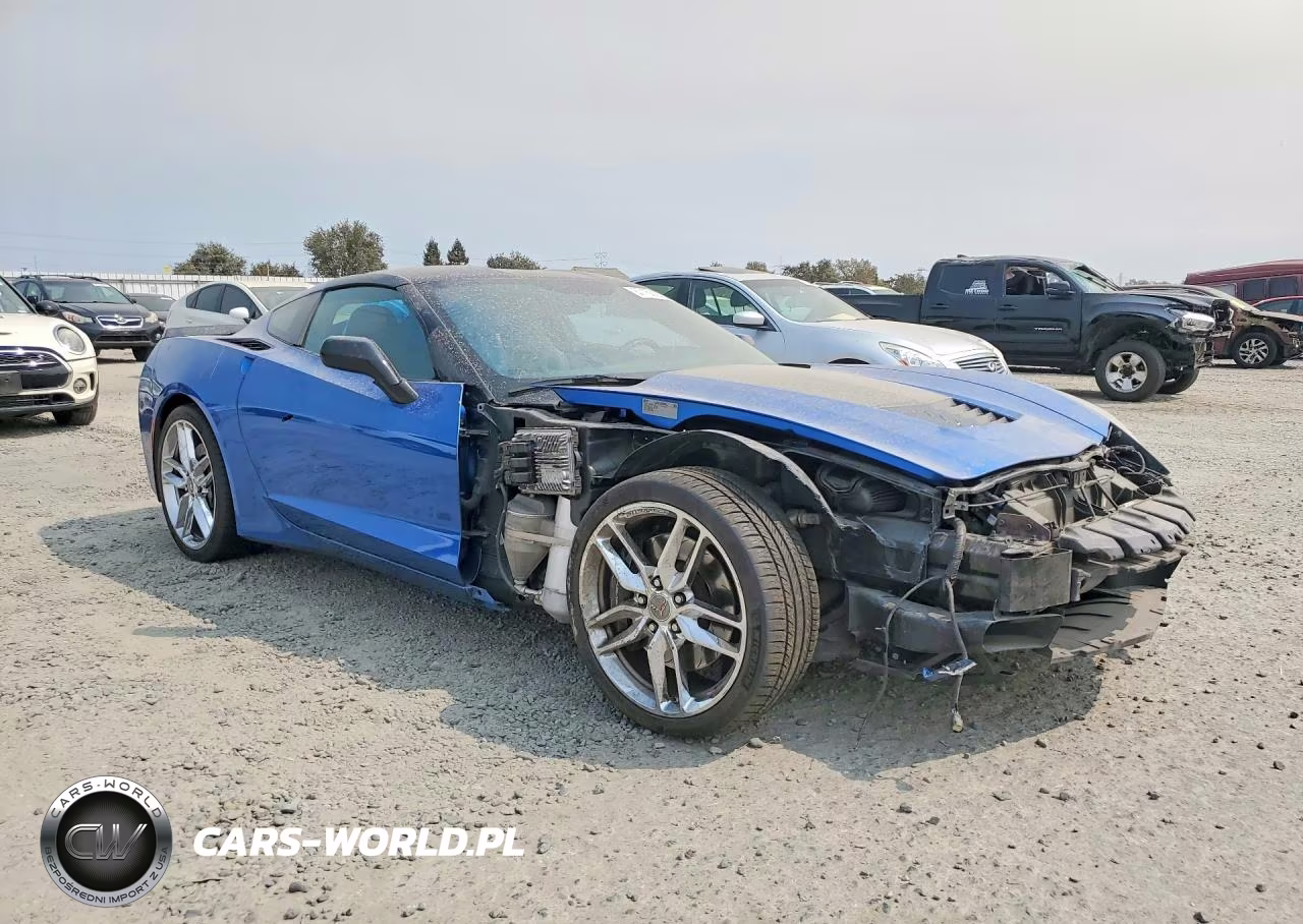 2015 Chevrolet Corvette Stingray Z51 2Lt VIN:1G1YK2D76F5118123 - 4