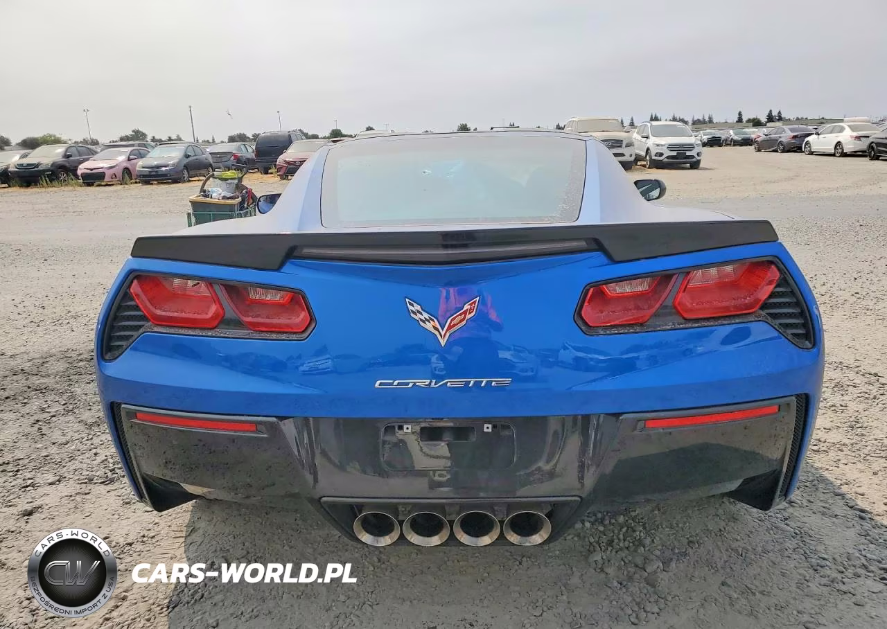 2015 Chevrolet Corvette Stingray Z51 2Lt VIN:1G1YK2D76F5118123 - 6