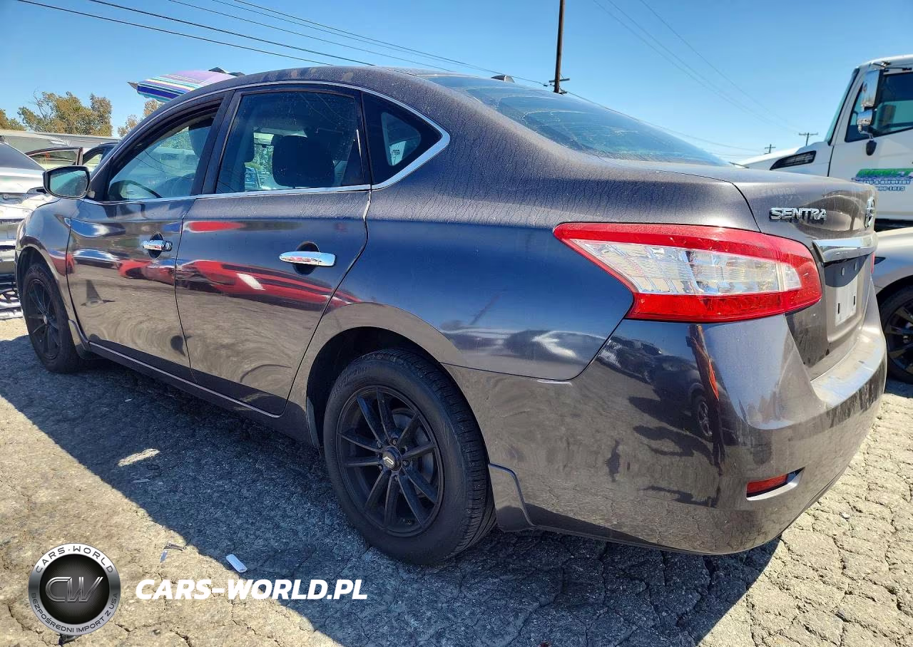 2015 Nissan Sentra Sv VIN:3N1AB7AP8FL681140 - 2