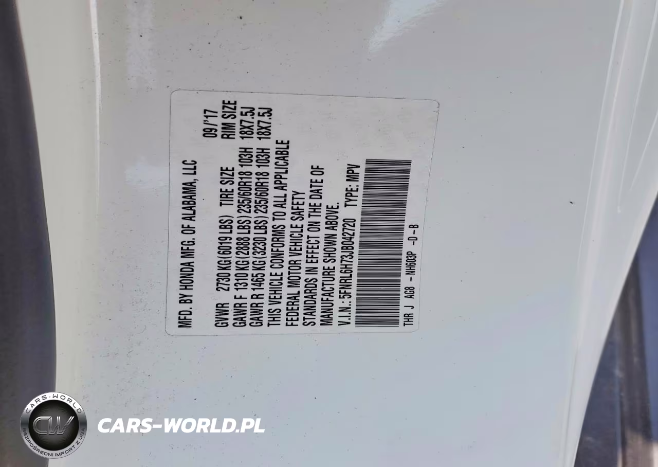 2018 Honda Odyssey Exl VIN:5FNRL6H73JB042720 - 13