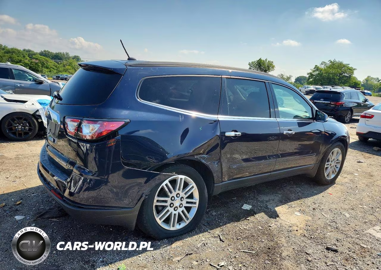 2015 Chevrolet Traverse Lt VIN:1GNKRGKD3FJ143686 - 3