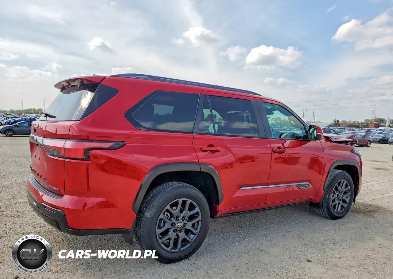 2025 Toyota Sequoia Platinum VIN:7SVAAABA5SX052933 - 3
