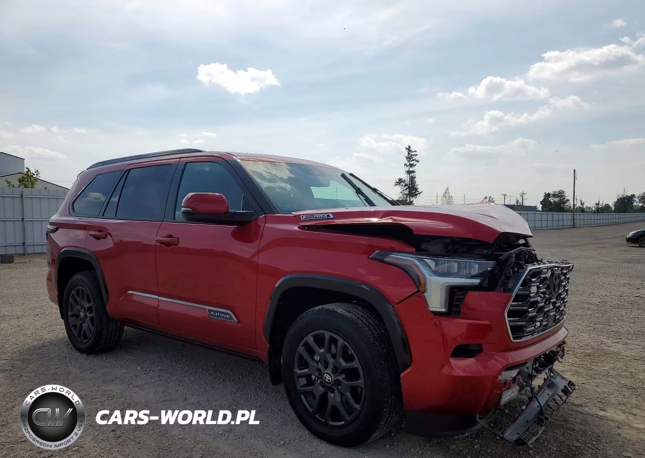2025 Toyota Sequoia Platinum VIN:7SVAAABA5SX052933 - 4
